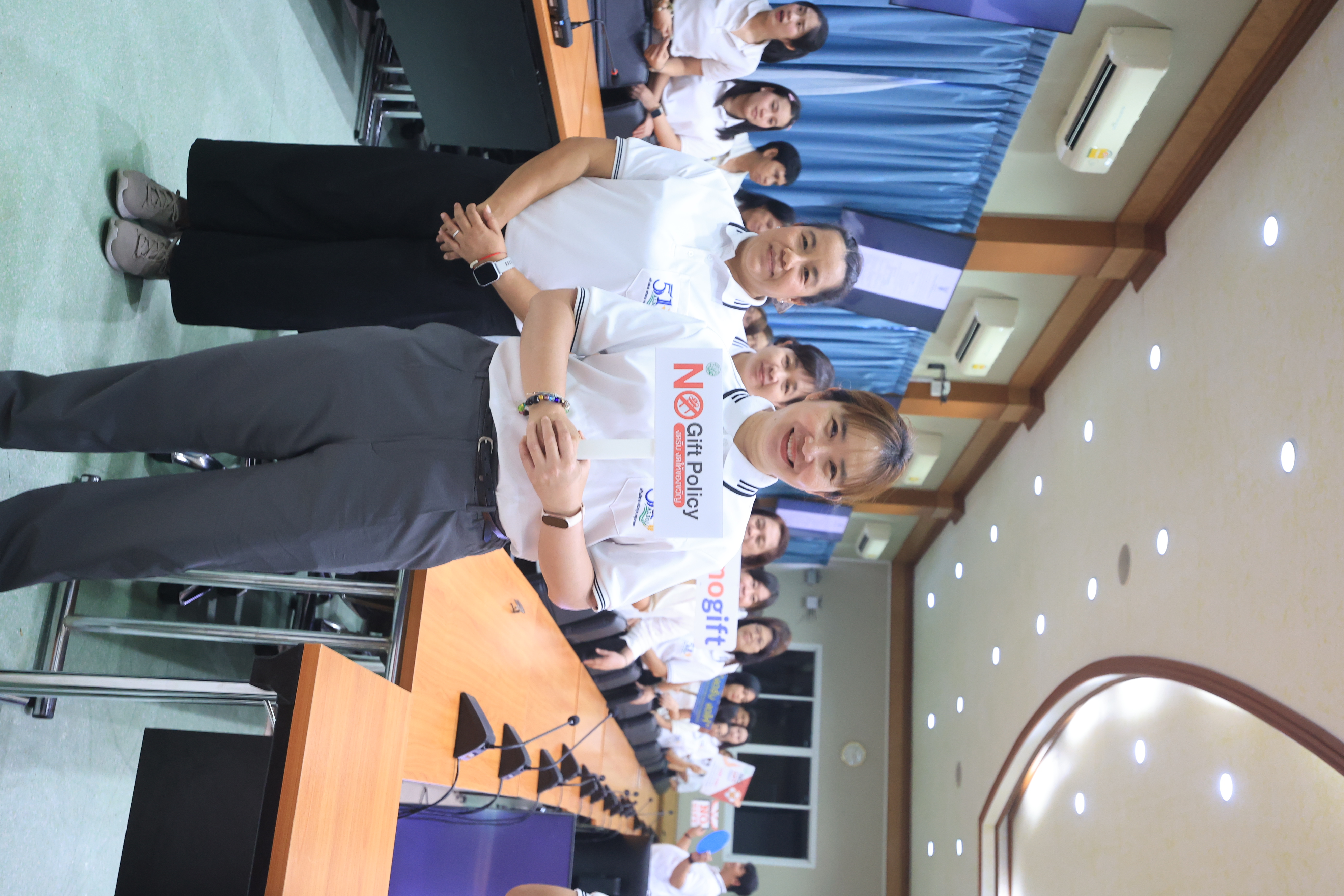 title - สำนักบริหารกลาง ประกาศเจตนารมณ์เป็นองค์กรคุณธรรมต้นแบบ และแสดงเจตนารมณ์ไม่รับของขวัญและของกำนัลทุกชนิดจากการปฏิบัติหน้าที่ (No Gift Policy) ประจำปีงบประมาณ พ.ศ. 2569